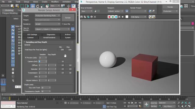 23. Render setup.