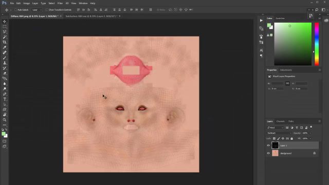 05. Material de piel & Diffuse Map.