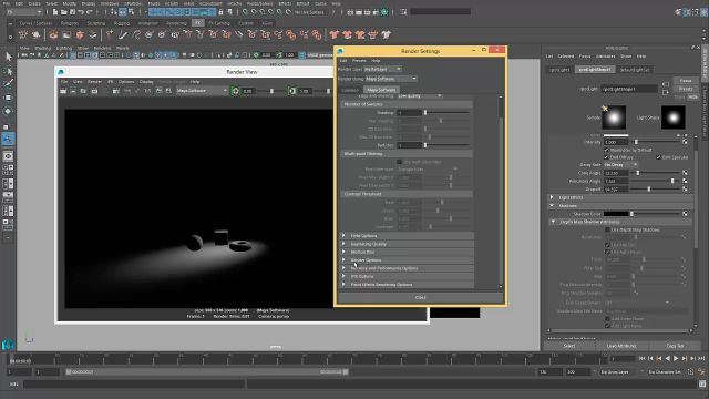 68. Diferentes luces en Maya.