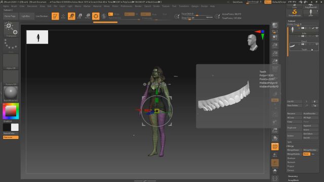 31. Uniendo subtools.