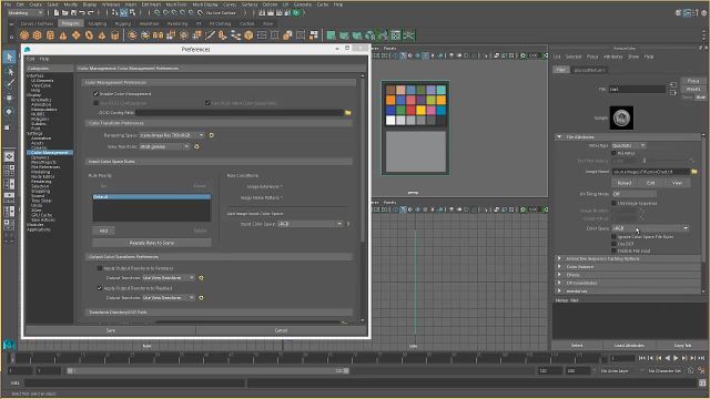 07. Settings Color Management.