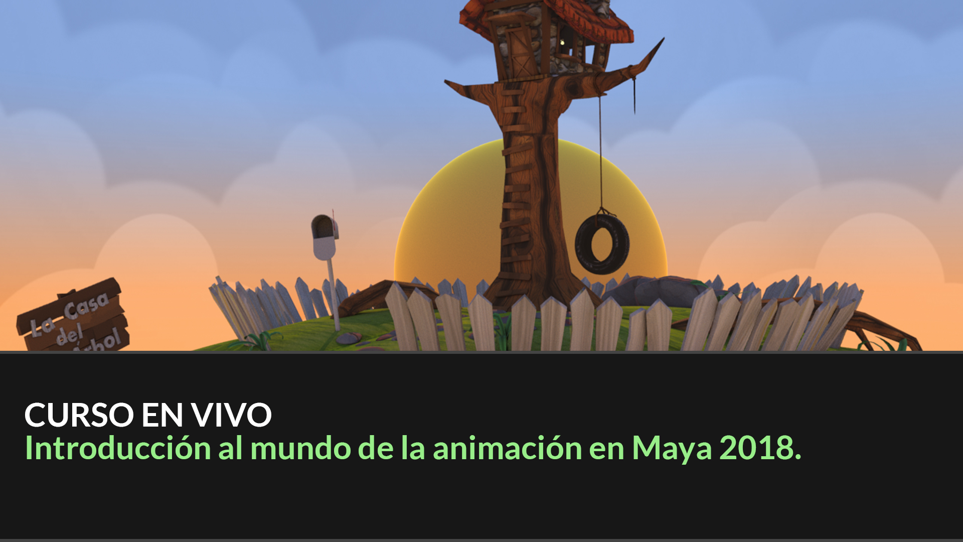 Introducción al mundo de la animación en Maya 2018.