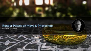 Render Passes en Maya & Photoshop (Básico)
