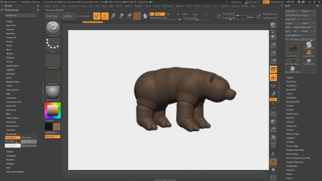 57. Destacantes de zbrush 2020.