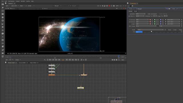 12. Composición en Nuke.
