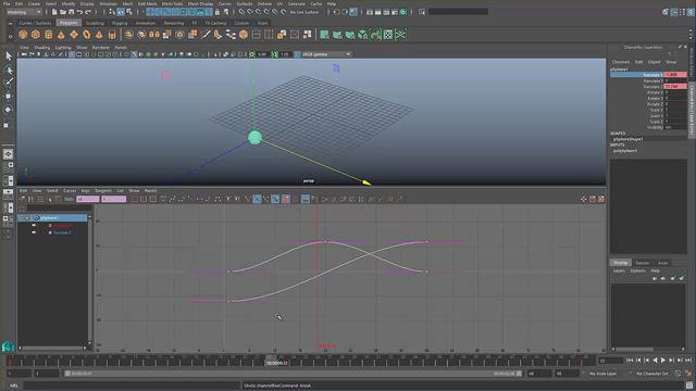 26. Animación y el Graph Editor.