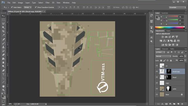 34. Creando la textura.